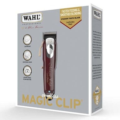 Wahl Magic Clip Cordless Burgundy
