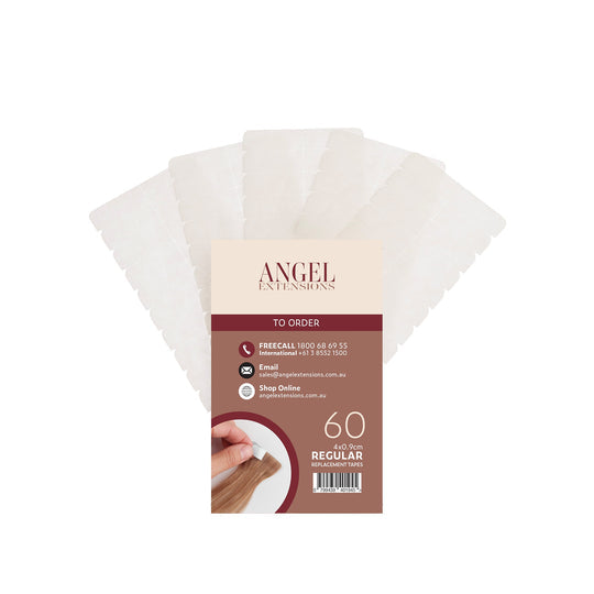 Angel Replacement Tapes Regular Size: 4x0.9cm 60pk