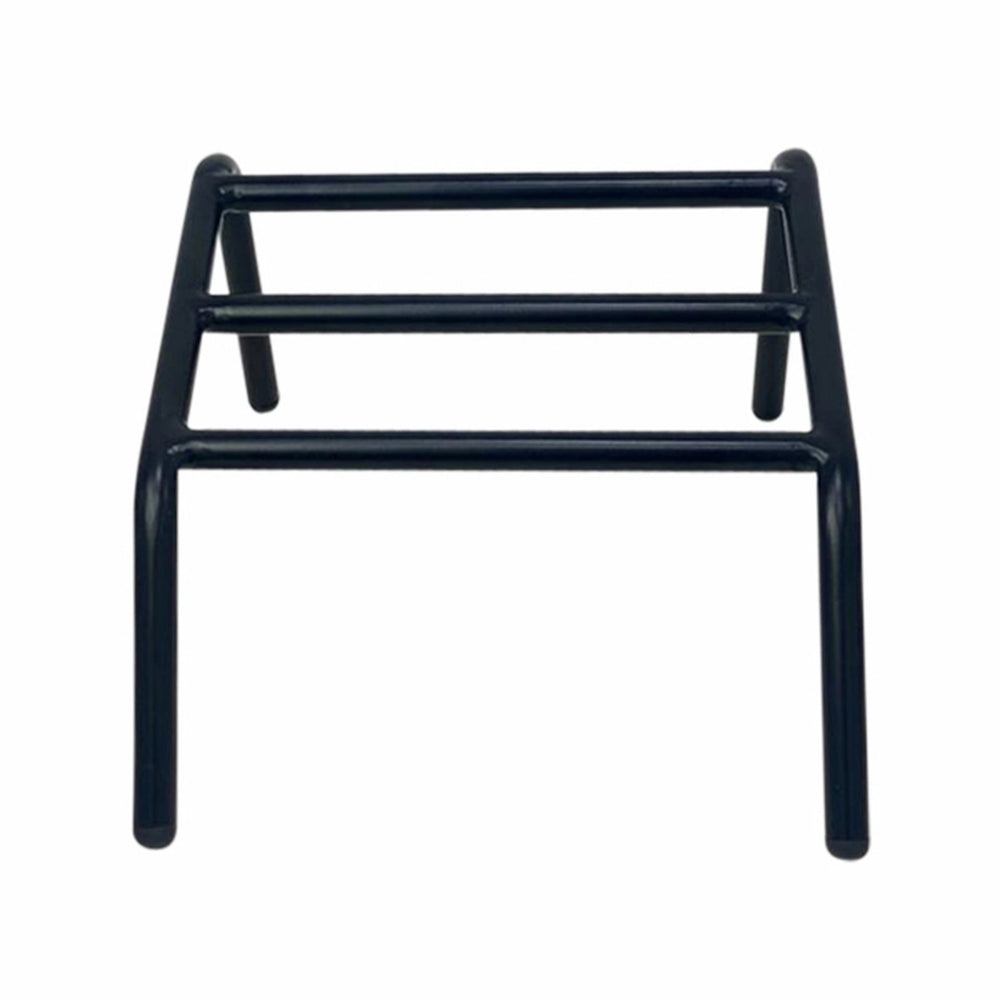 Kshe Three Bar Black Footrest