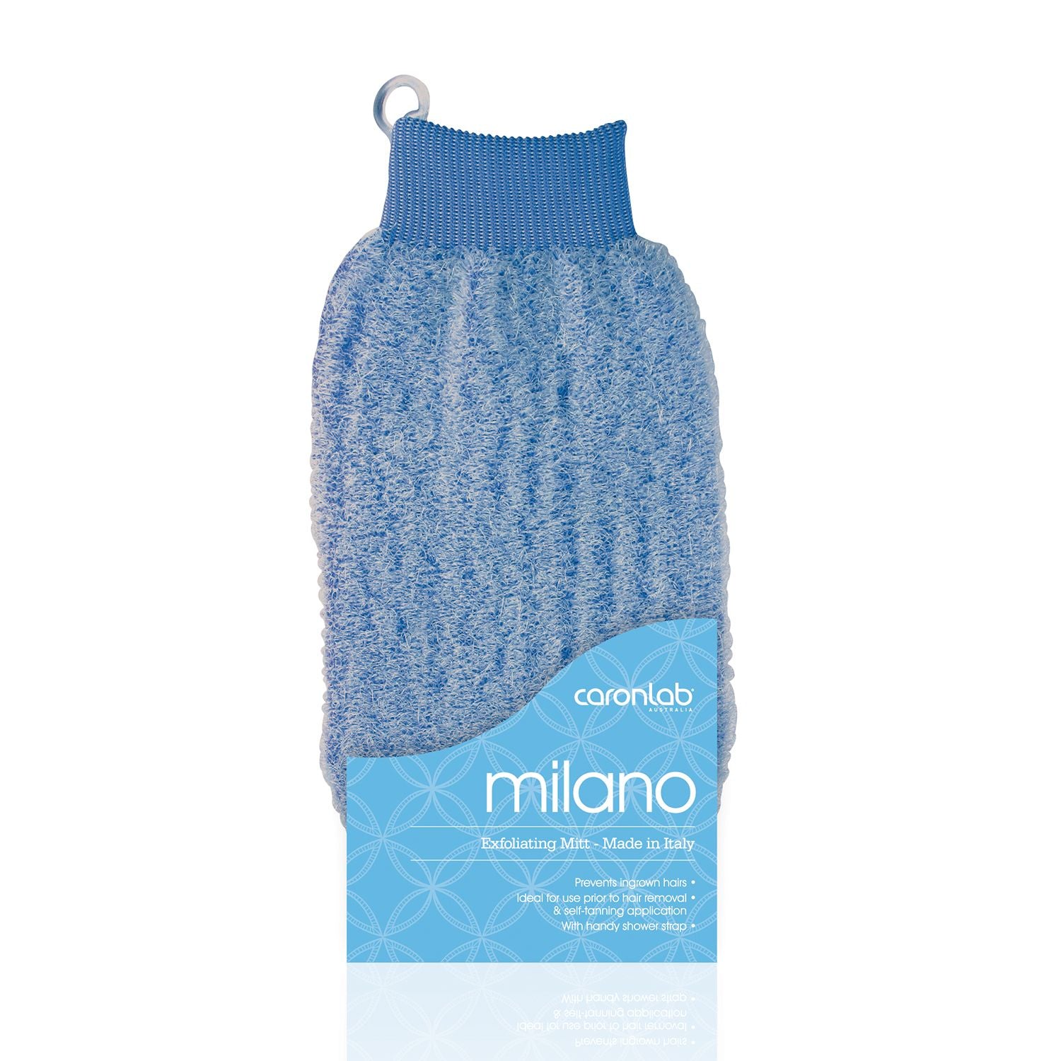 Caronlab Milano Massage Mitt - Marine