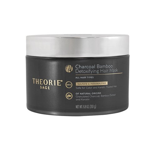 Theorie Charcoal Bamboo Detoxifying Hair Treatment Mask 193g