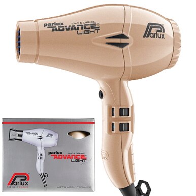 Parlux Gold Blow Dryer Parlux Advance Light Ionic Ceramic Dryer