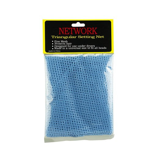 Dress Me Up Network Triangular Setting Hair Net Blue [DEL]