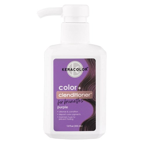 Keracolor Colour + Clenditioner Purple for Brunettes 355ml