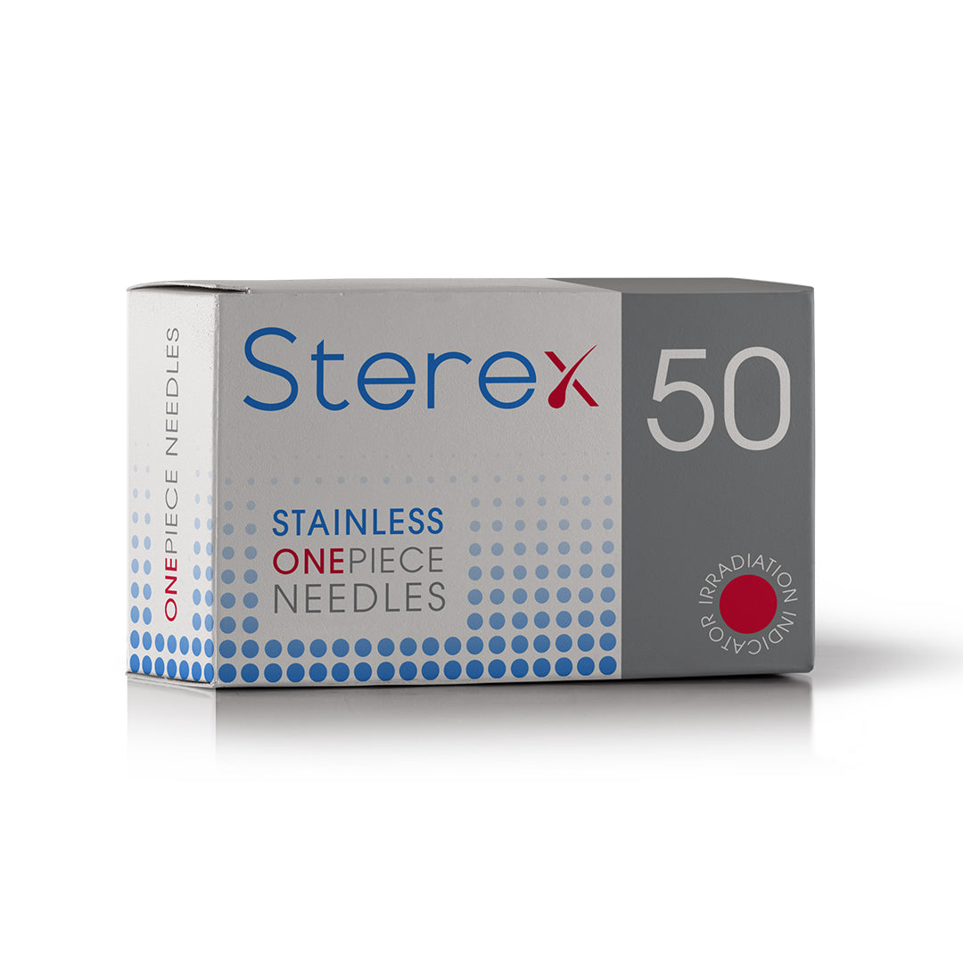 Sterex Stainless Steel OnePiece Needles - F2S