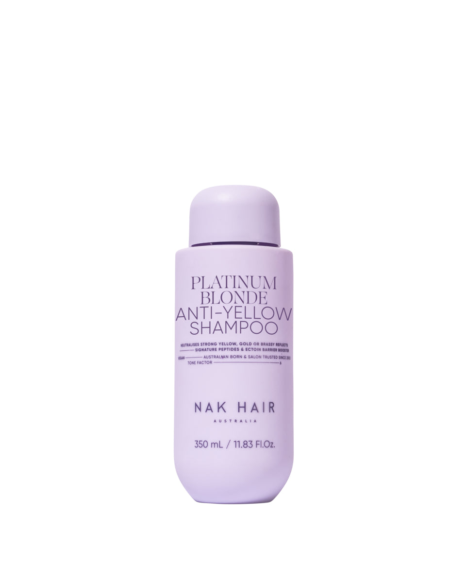 NAK Signature Platinum Blonde Anti-Yellow Shampoo 350ml