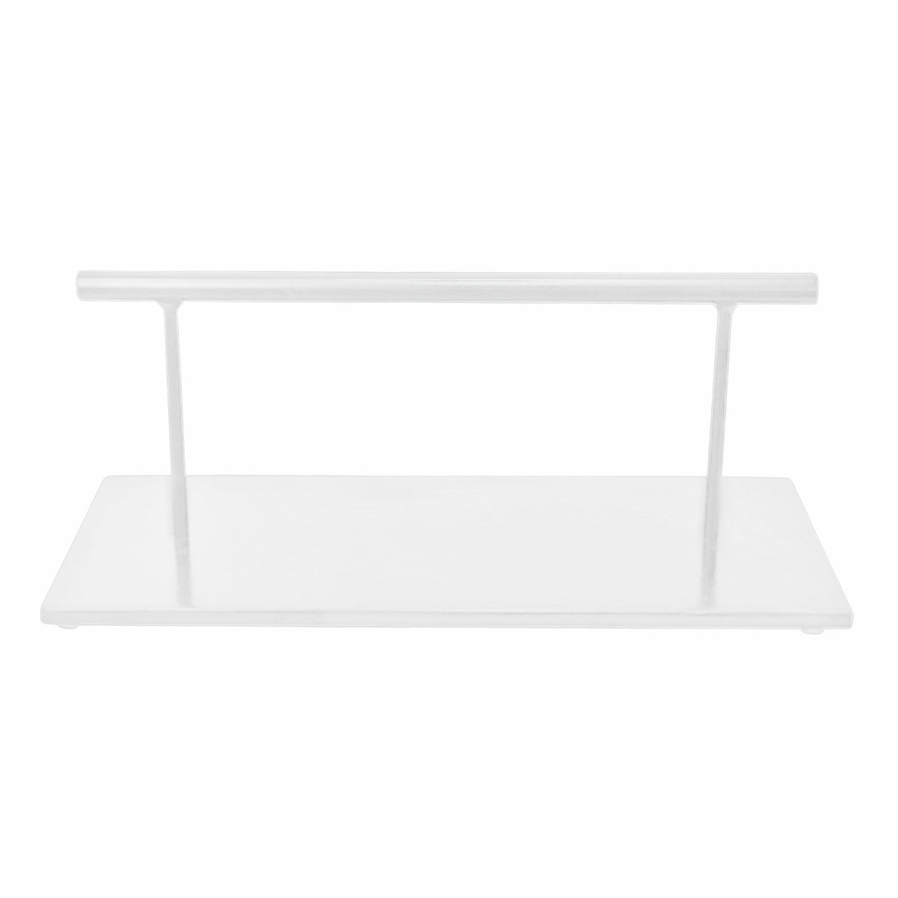 Footrest Block Floor Mounted - White