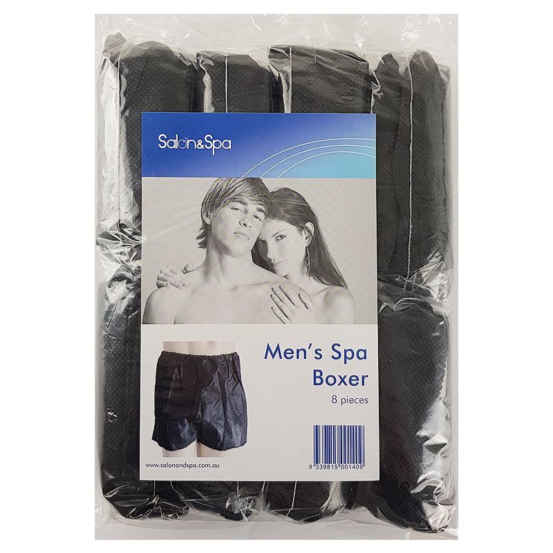 Salon & Spa BLACKCAT MENS SPA BOXER SHORT 8pk