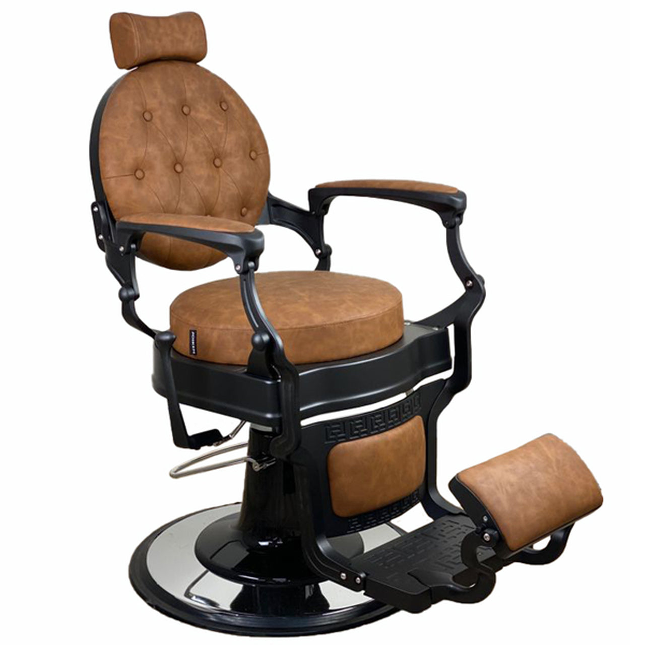 Barber Chair - Harlem - TAN Upholstery