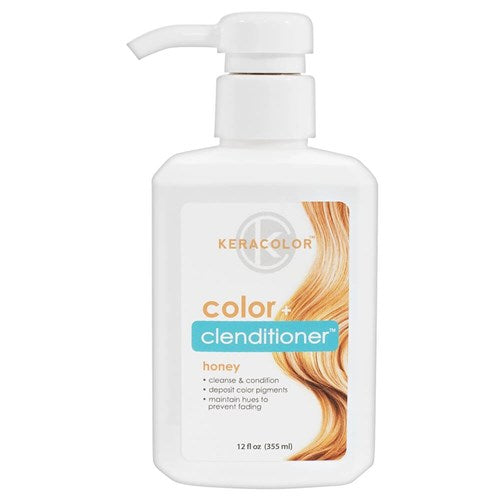 Keracolor Colour + Clenditioner Honey 355ml