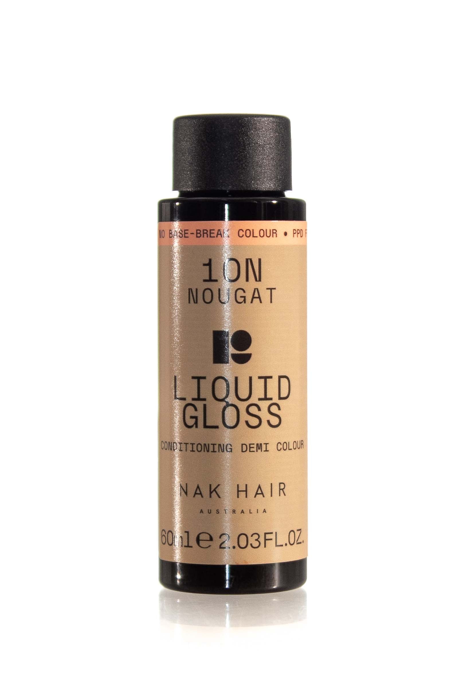 NAK Liquid Gloss Nougat 60ml - 10N Platinum Blonde Natural