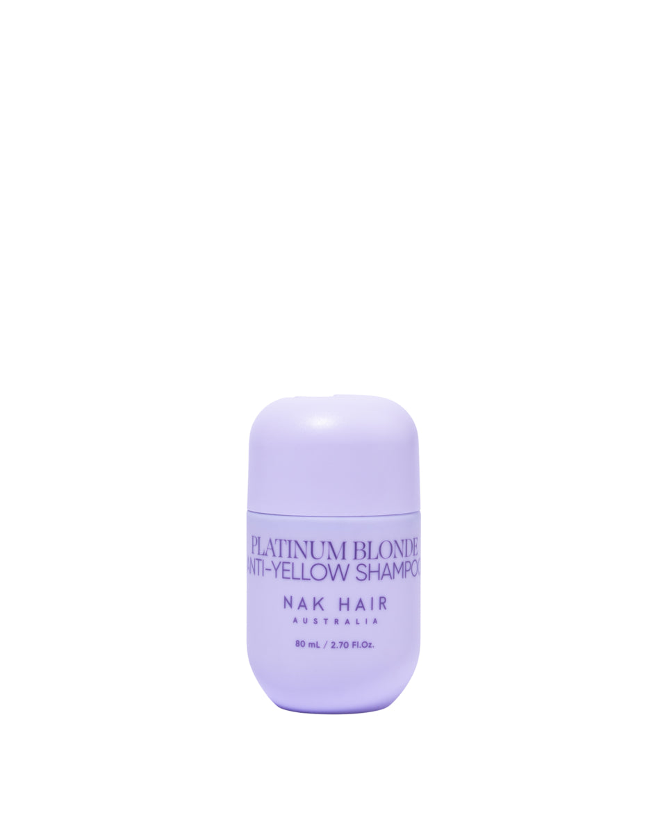 NAK Signature Platinum Blonde Anti-Yellow Shampoo 80ml