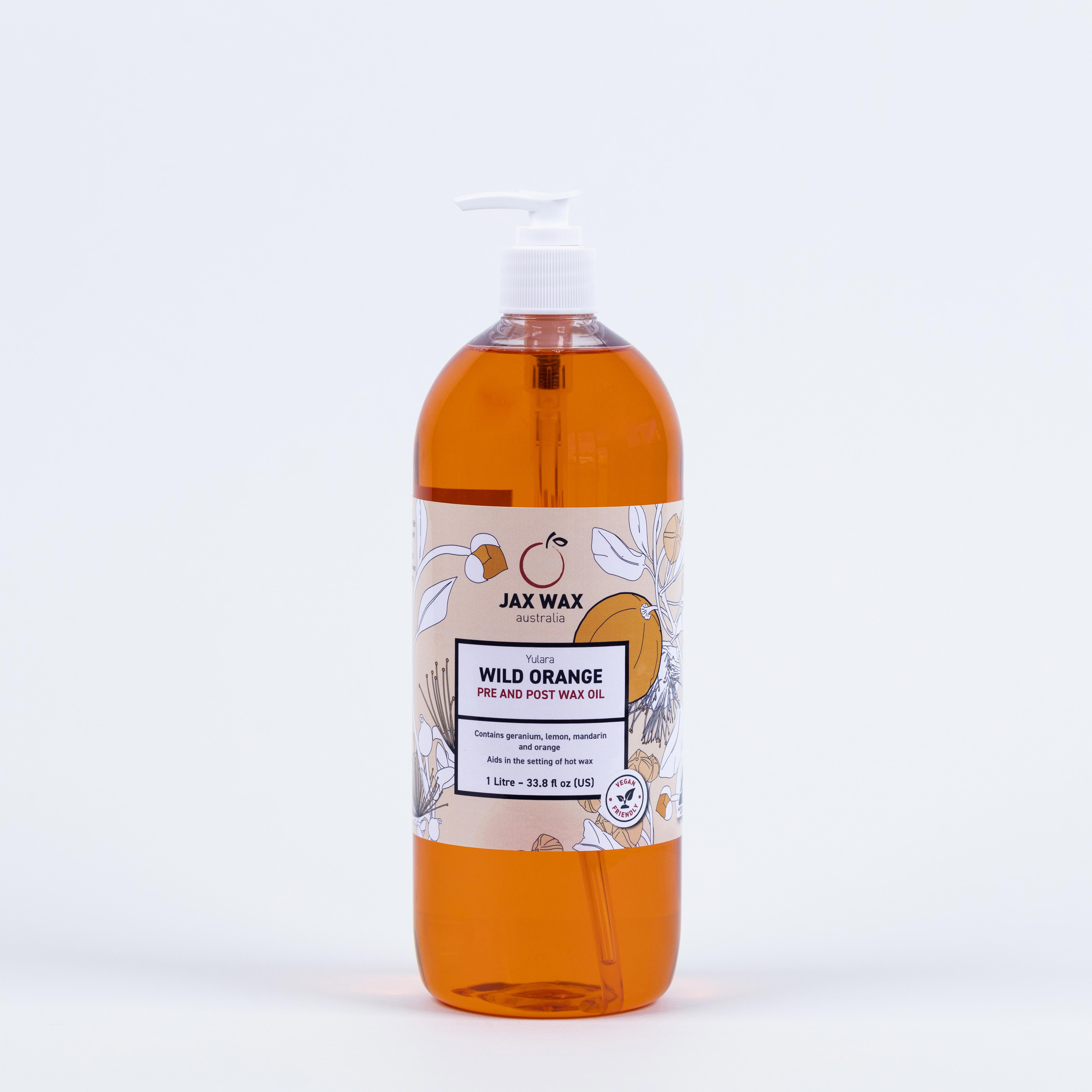 Jax Wax Sweet Orange Pre & Post Wax Oil Refill 1 litre