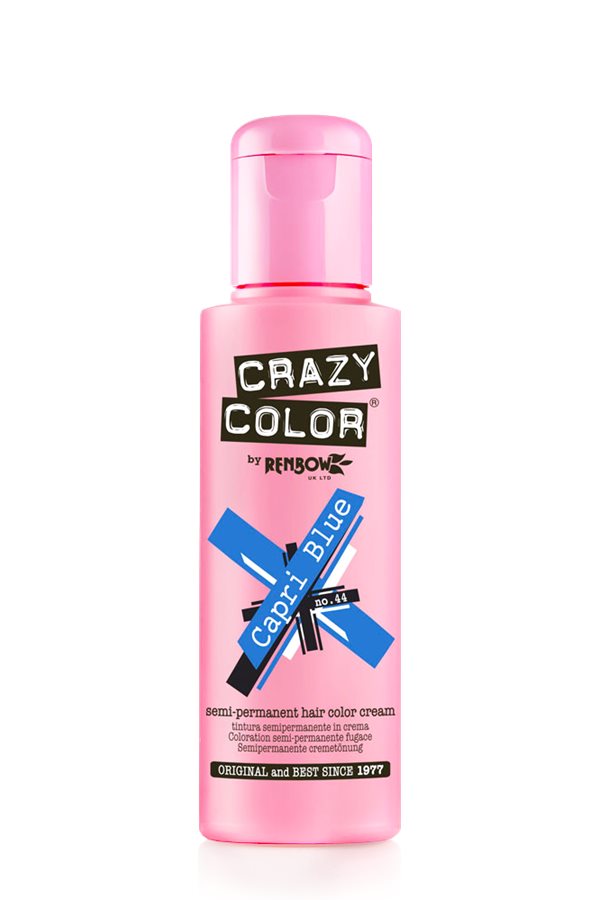 Crazy Color 100ml 044 CAPRI BLUE