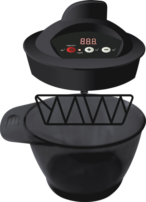 AMW BLACK BOWL FOR ELECTRIC HAIR COLOUR MIXER
