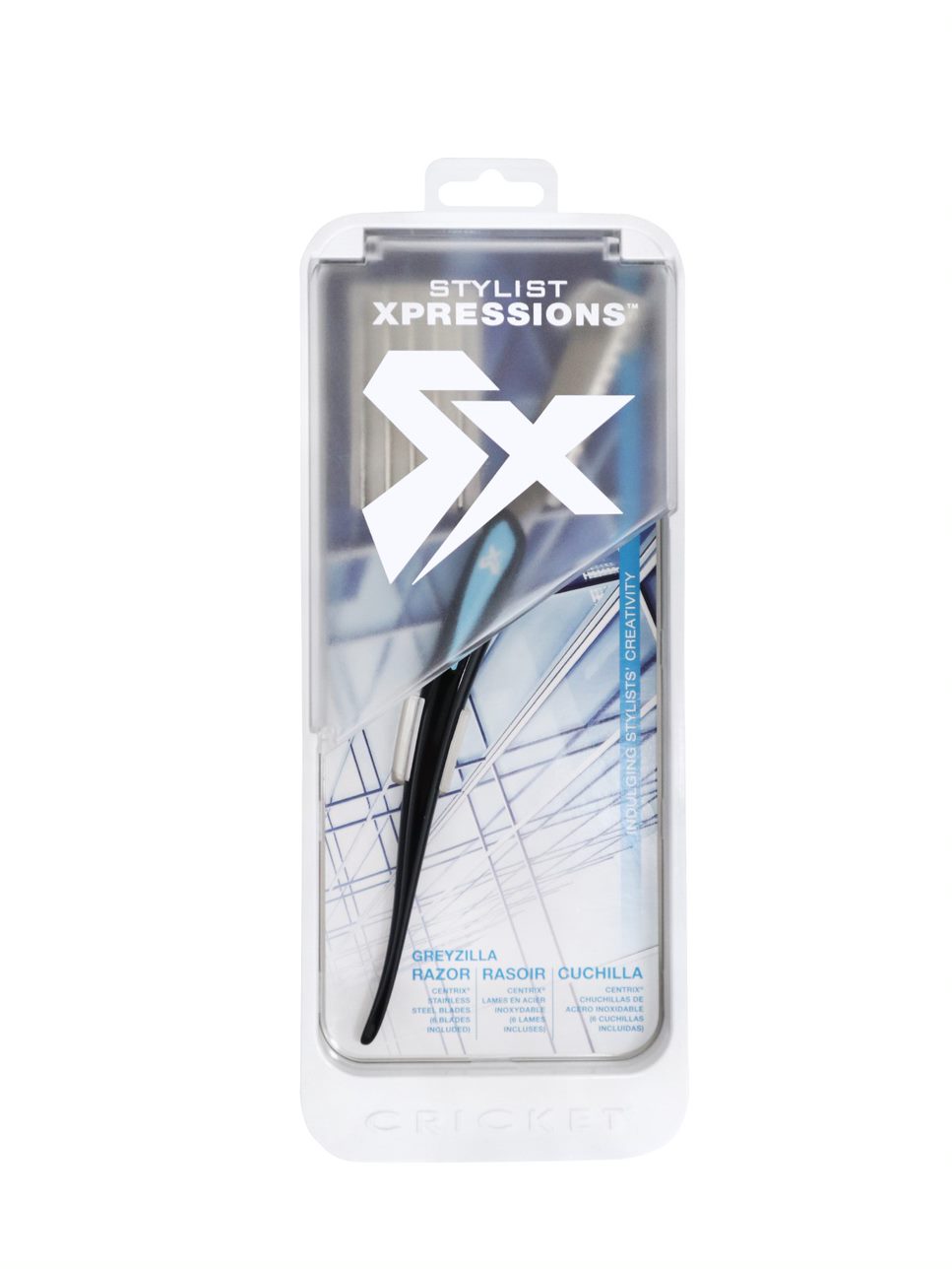 Cricket Stylist Xpression Razor - Greyzilla