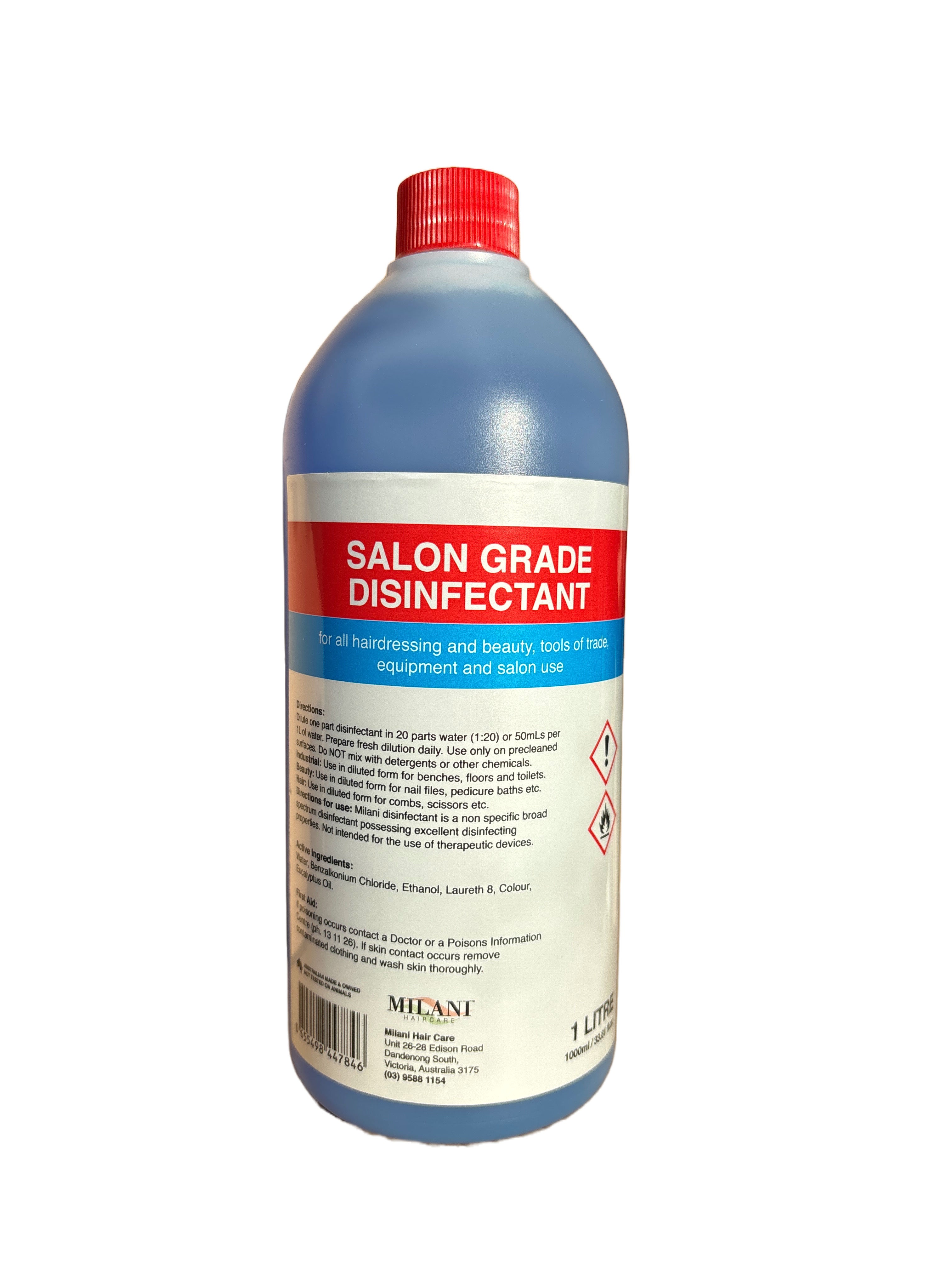 Milani Haircare Hospital Grade Disinfectant 1 Litre