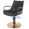 Taylor - GOLD Disc Hydraulic   Black Upholstery [DEL]