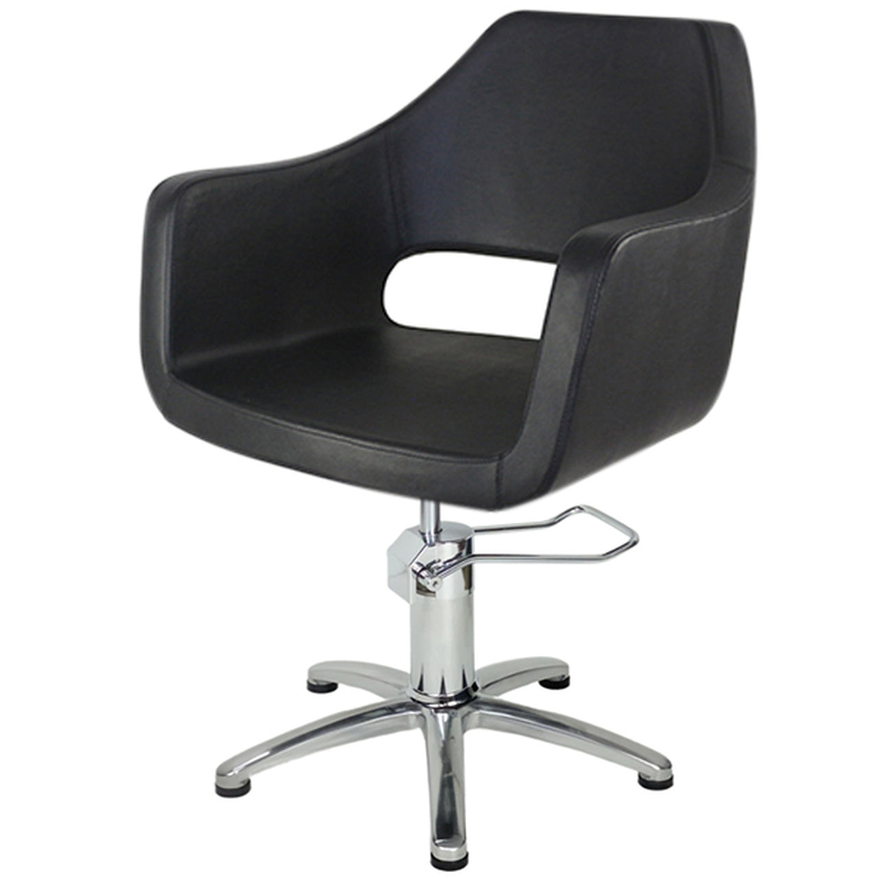 Gigi - CHROME 5 Star Hydraulic Black Upholstery