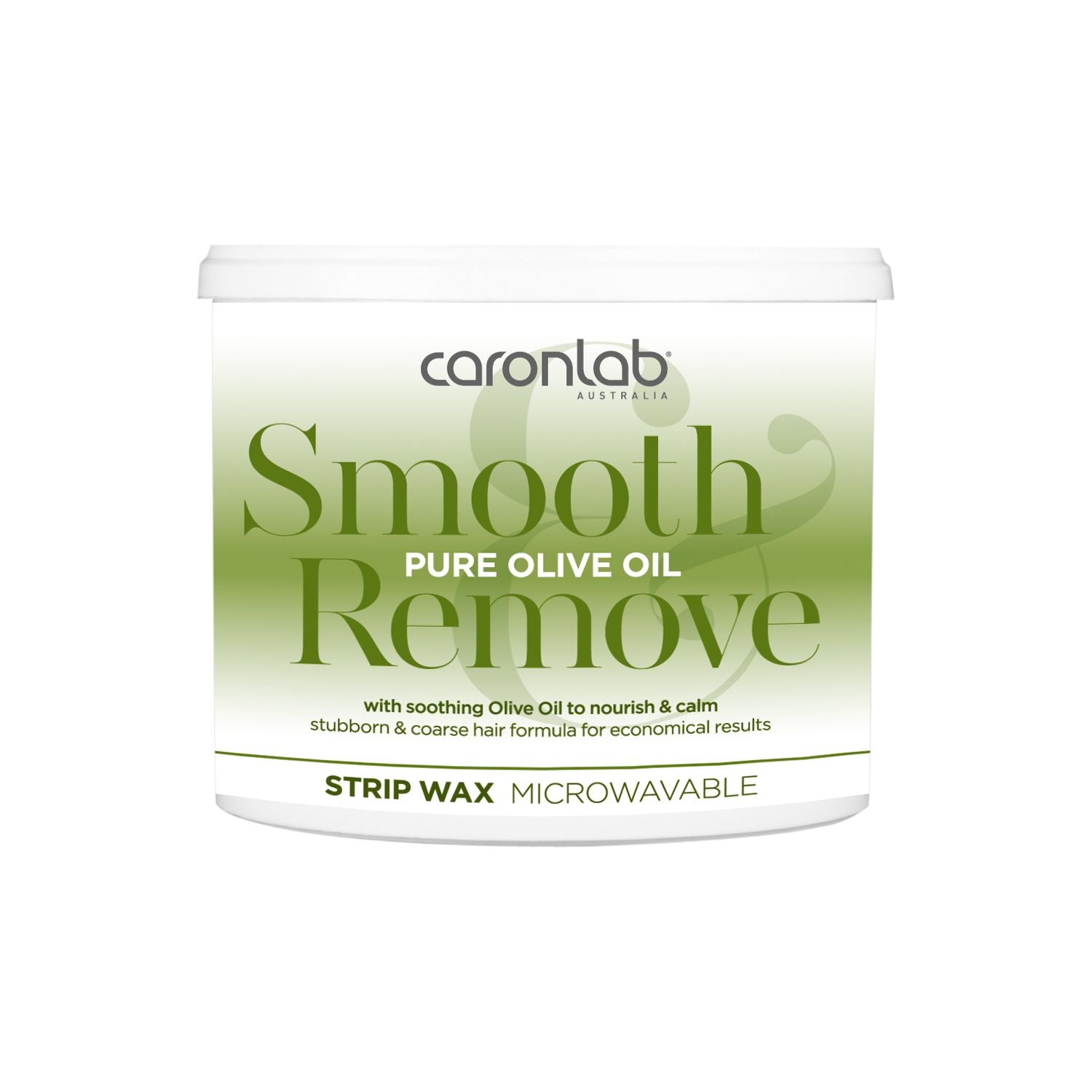 Caronlab Pure Olive Oil Strip Wax - Microwaveable 400ml