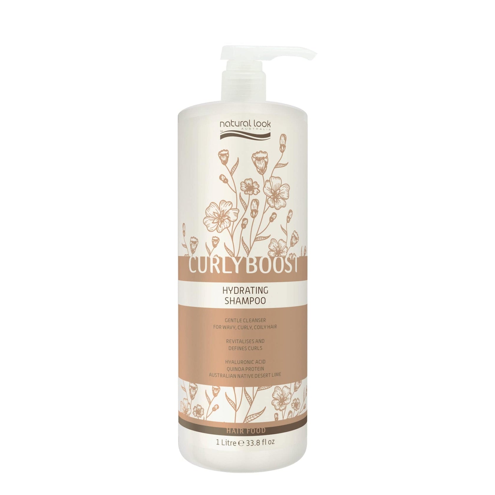 Natural Look Curly Boost Hydrating Shampoo 1Lt