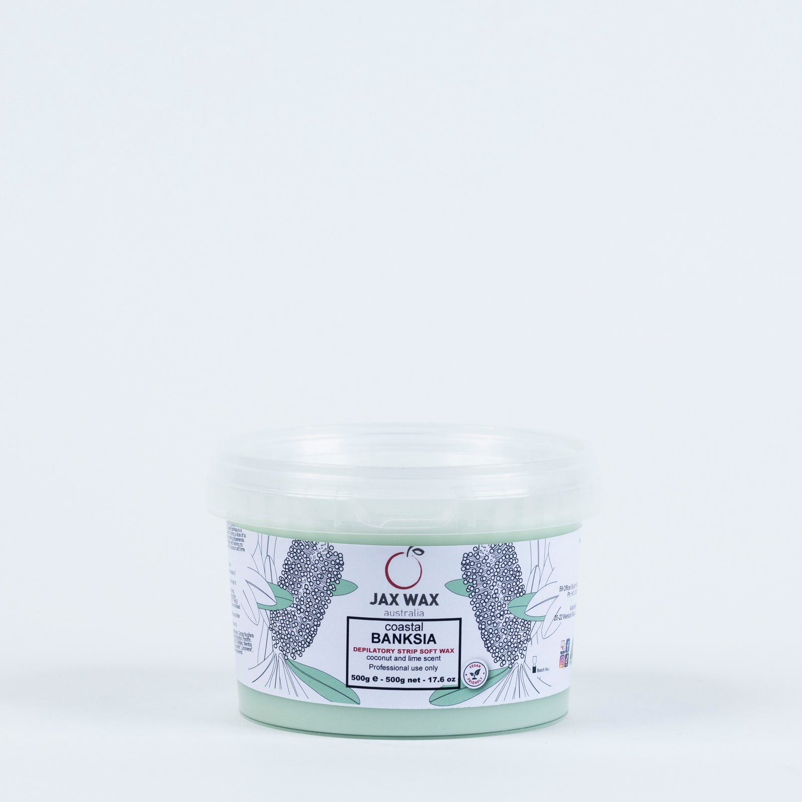 Jax Wax Coastal Banksia Strip Wax 500gm