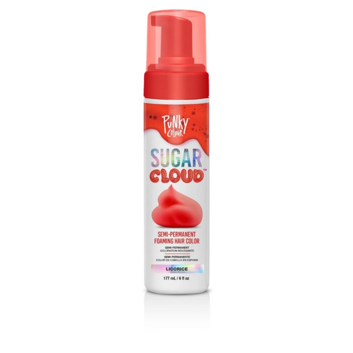 Punky Sugar Cloud Foaming Hair Color Red 177ml -  Licorice