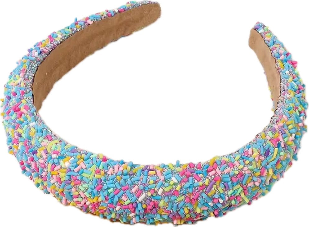 Sprinkle Headband - Blue