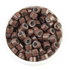 Angel Mini Silicon Beads 4.3x2.5x3mm 1000pk Bottle Med Brown #5