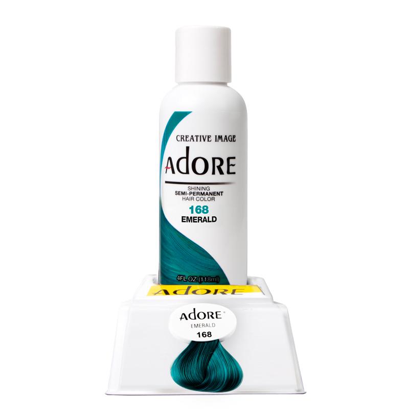 Adore Semi Permanent Hair Color - Emerald - 168