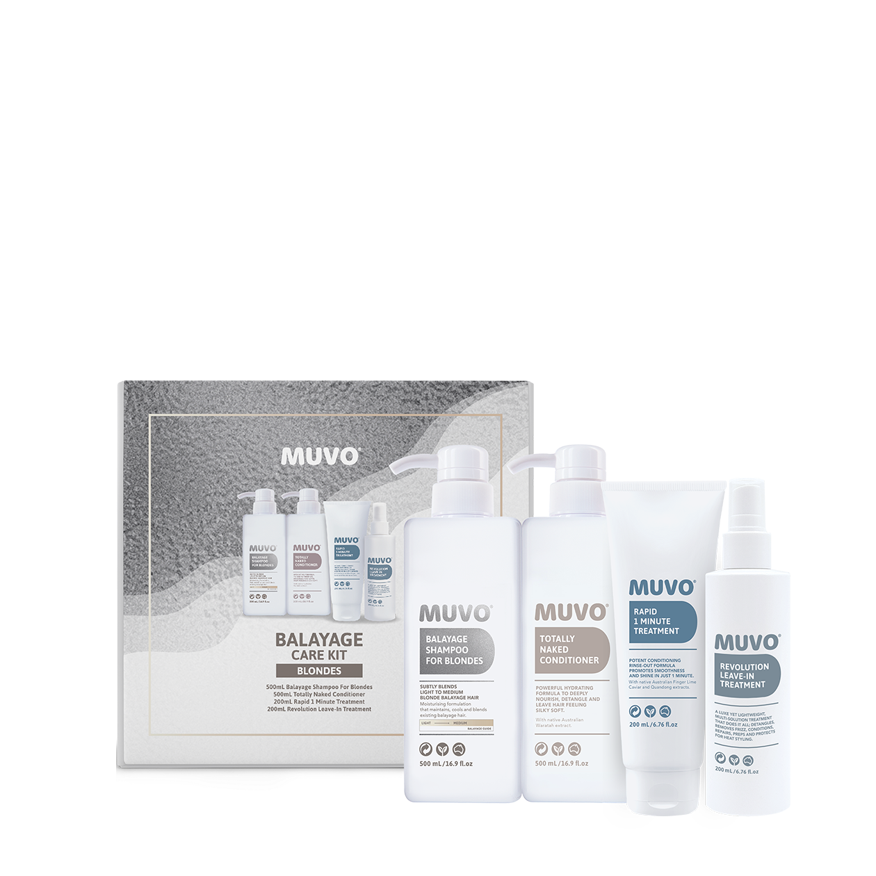 MUVO Balayage Care Kit For Blondes