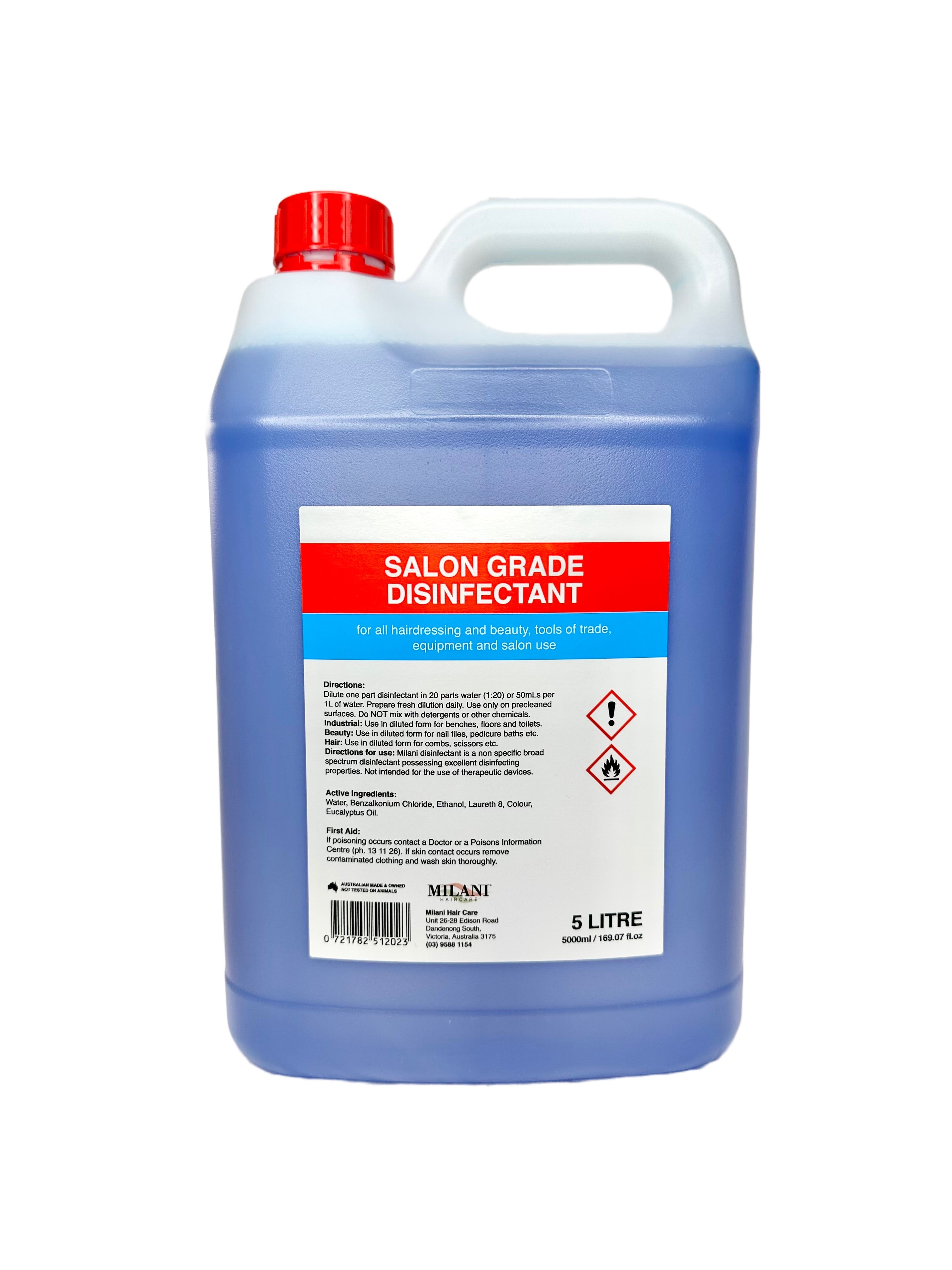 Milani Blue Hospital Grade Disinfectant 5 Litre