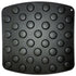 AMW Heat Mat non-slip surface with suction feet 19 x 19cm - Black
