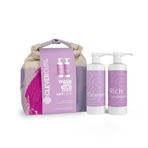 Clever Curl Christmas Wash Day Rich Duo - Pack 2