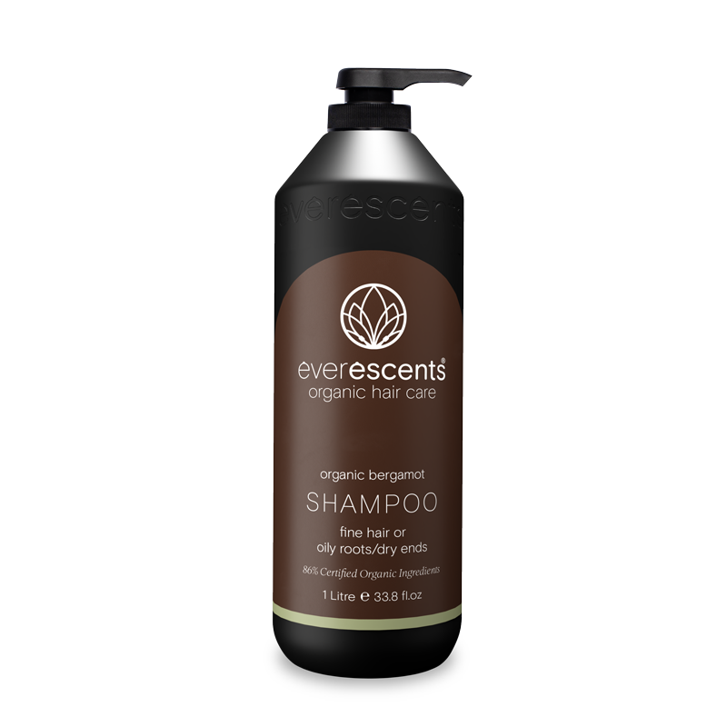 EverEscents Organic Bergamot shampoo 1Ltr