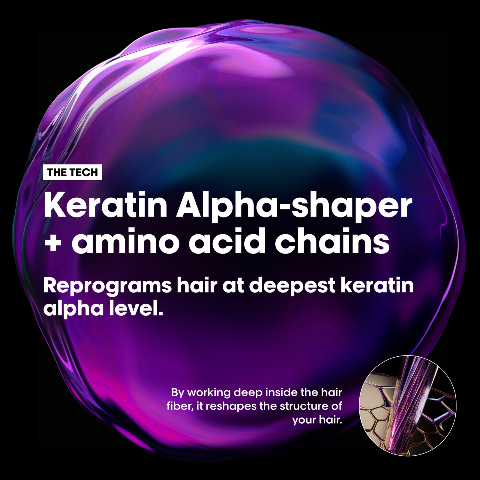 L'Oreal Serie Expert Keratin Alpha Sleek Mask 250ml