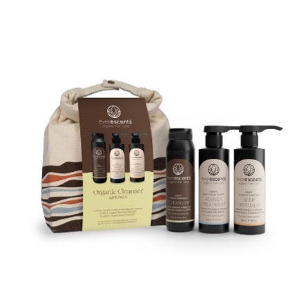 EverEscents Organic Cleanser Christmas Trio Gift Pack