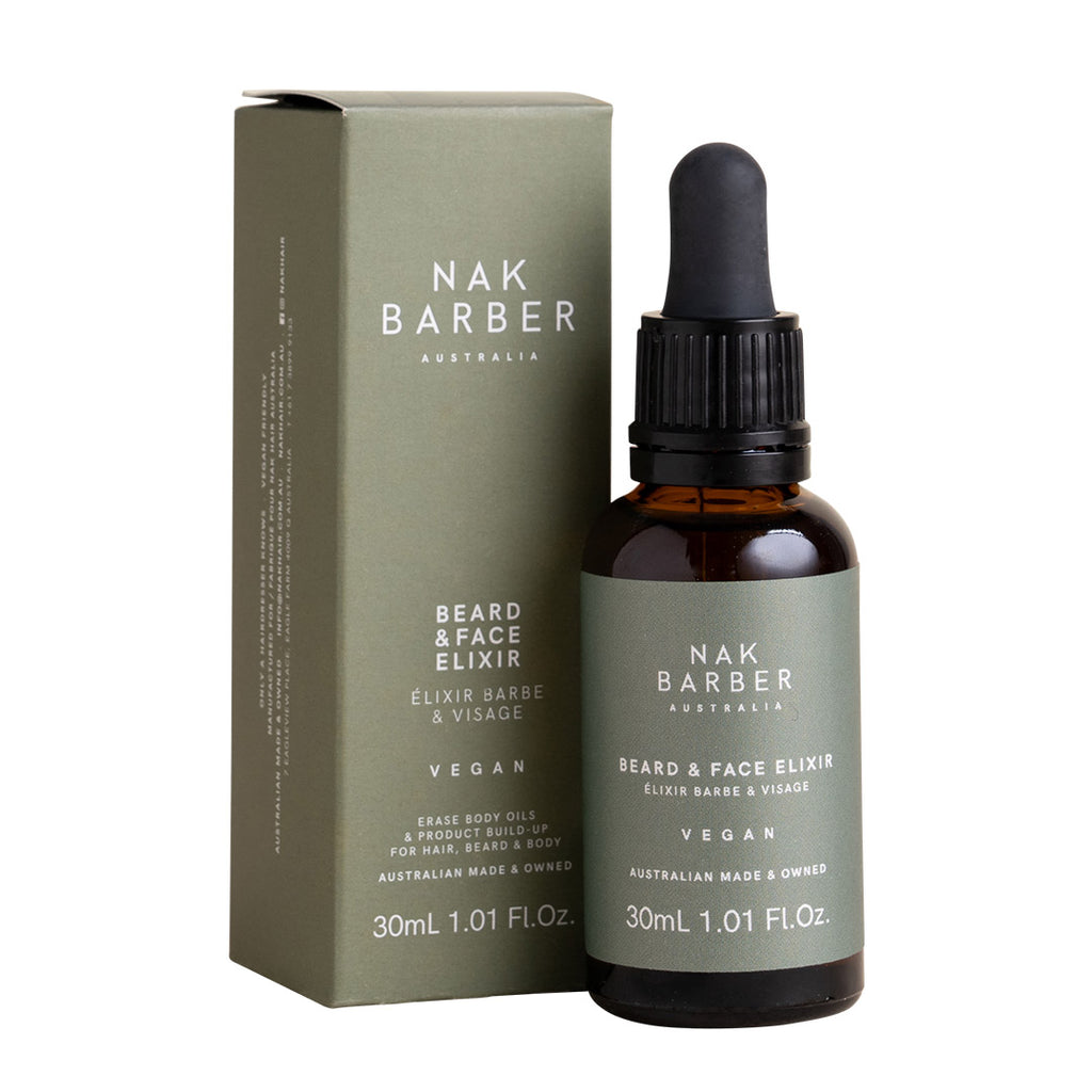 NAK Barber Beard & Face Elixir 30ml