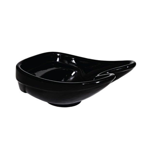 Trevi II Black Ceramic Basin