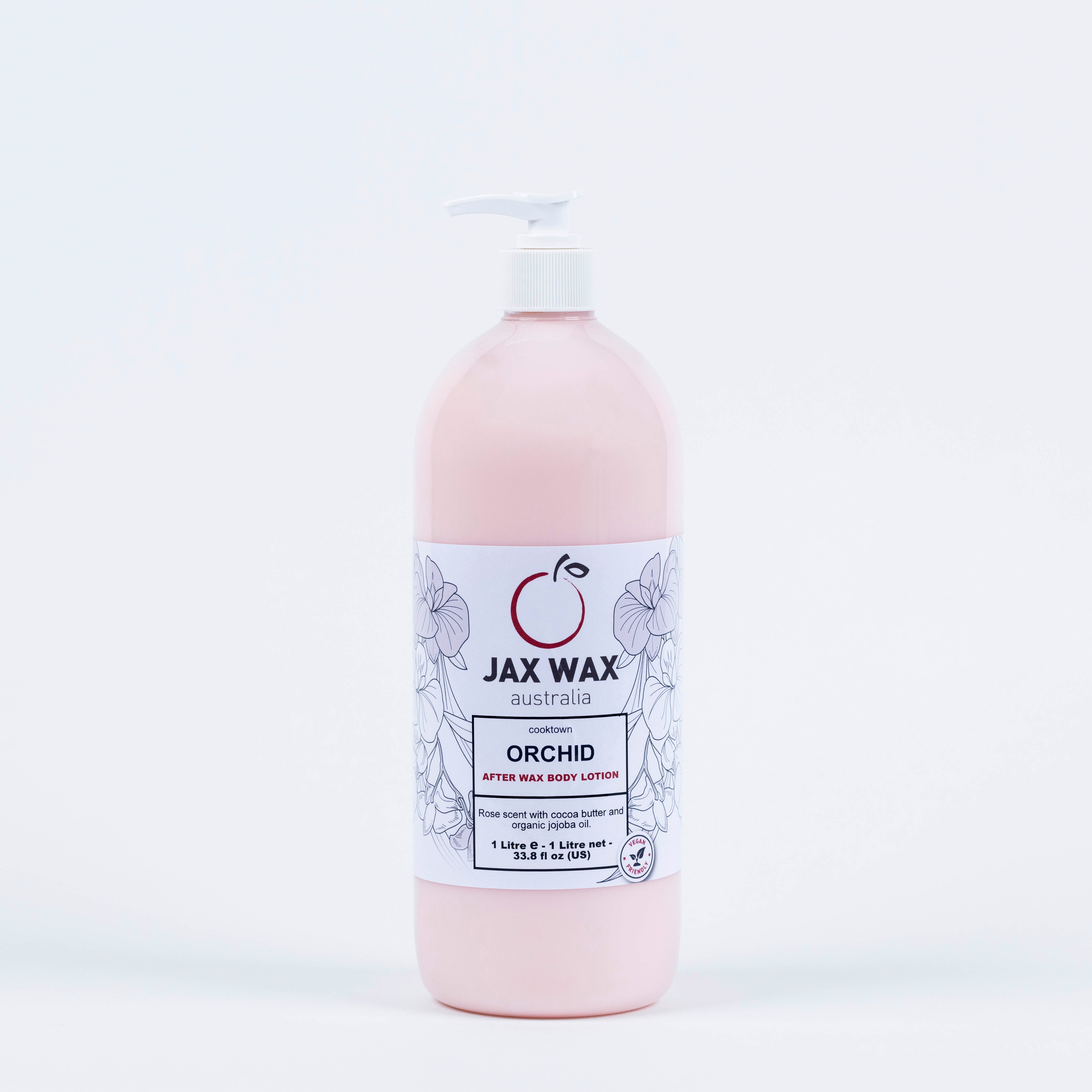 Jax Wax Cooktown Orchid After Wax Body Lotion Pump 1 litre [DEL]