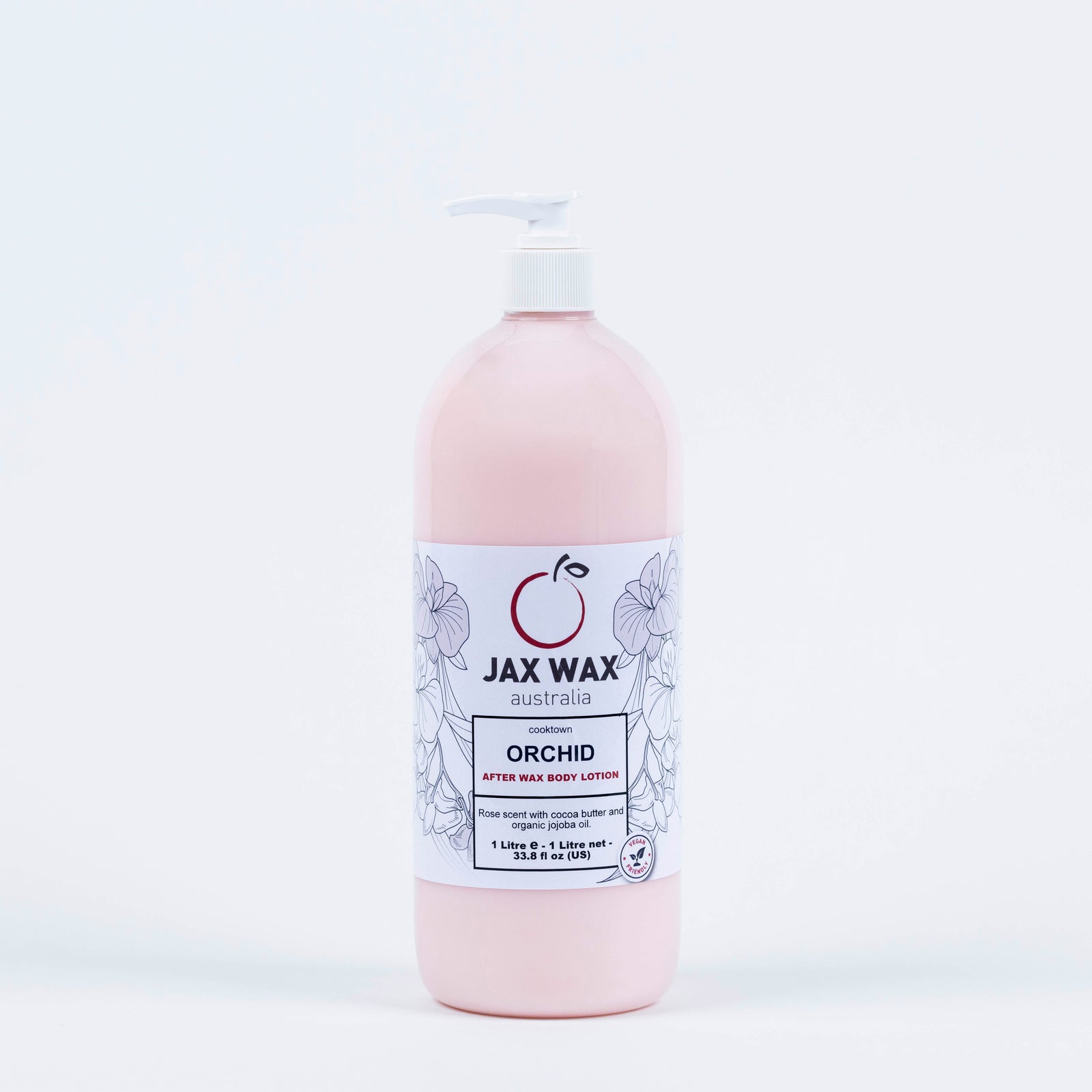 Jax Wax Cooktown Orchid After Wax Body Lotion Pump 1 litre [DEL]