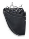 Kasho 4 Scissor Small Hard Leather Hip Holster (F)