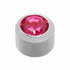 Caflon Blu October Silver Mini Birthstone Carded