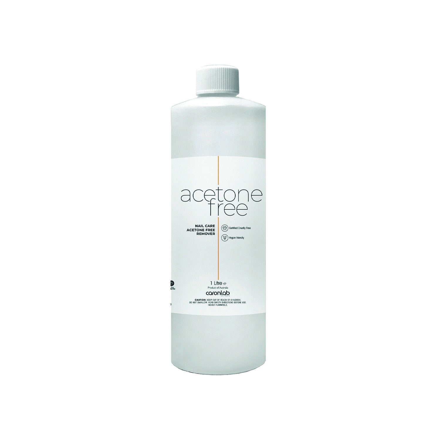 CARONLAB NAIL CARE REMOVER ACETONE FREE 1LT