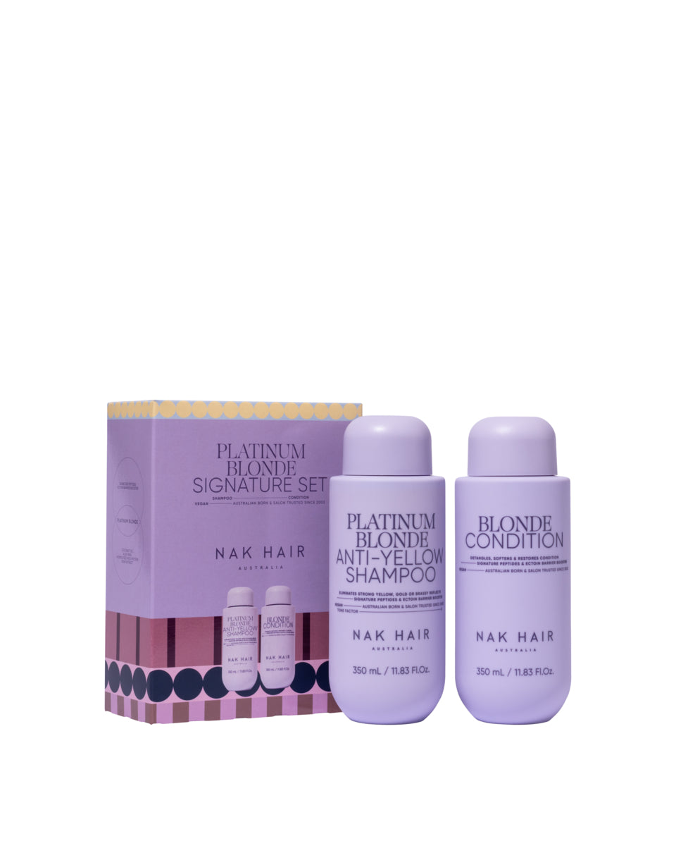 NAK Signature Holiday Platinum Blonde Duo