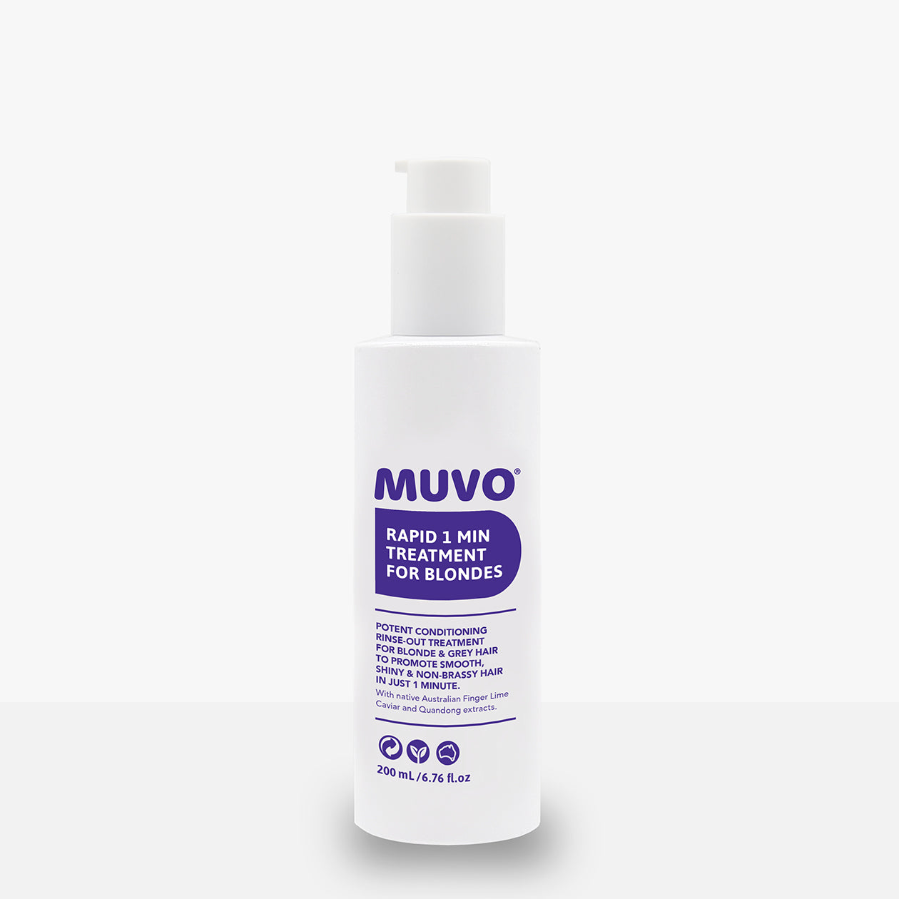 MUVO Rapid 1-Minute Treatment Mask For Blondes 200ml