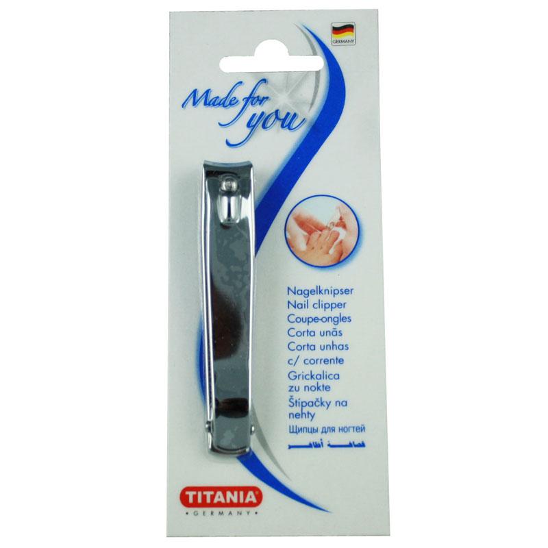 Nail Clipper Large Curved Stainless Steel [OOS]