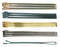 555 Pins 3 Inch JUMBO ROLLER BRONZE COLOUR 170g CLEAR TUB