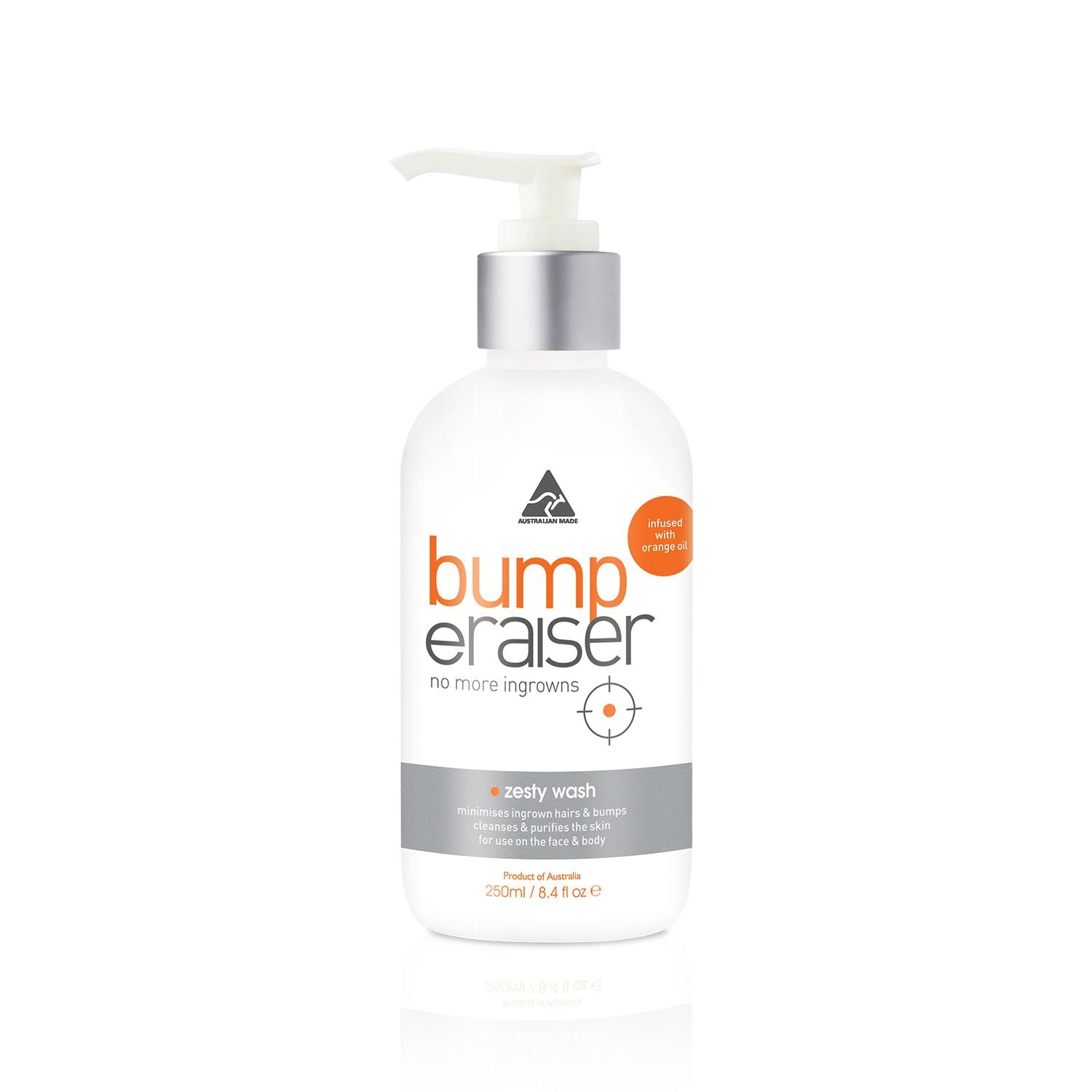 Caronlab Bump eRaiser Zesty Antibacterial Wash 250ml