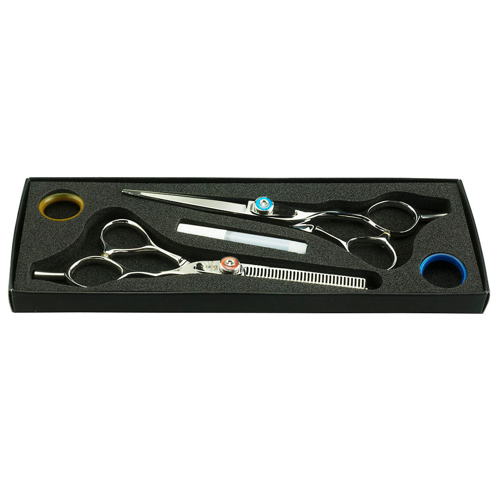 Iceman Kansai Duo Set 6"  Scissor & Thinning Scissor - Offset